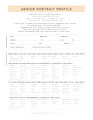 2022 SENIOR QUESTIONAIRE